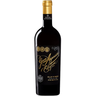 Rượu vang Ý Gran Appasso Edizione Old Vines Primitivo